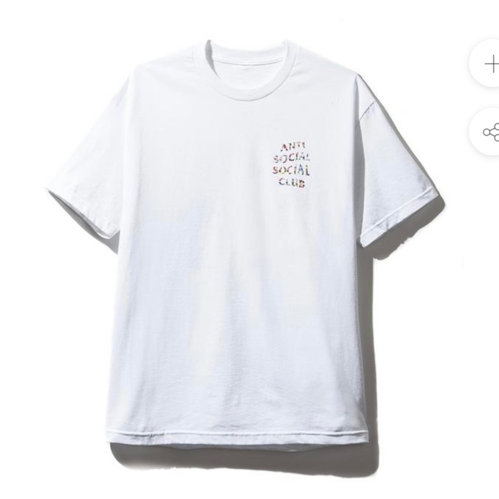 Antisocial Social Club - Flag Tee (White)